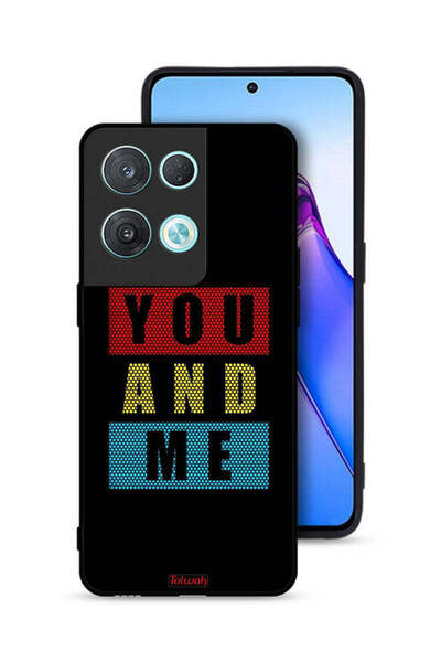 Tolwak غطاء حماية لهاتف Oppo Reno8 Pro 5G - أنت وأنا