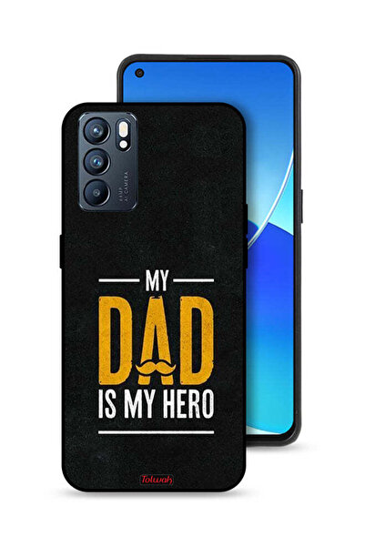Tolwak غطاء حماية لهاتف Oppo Reno6 5G "والدي هو بطلي"