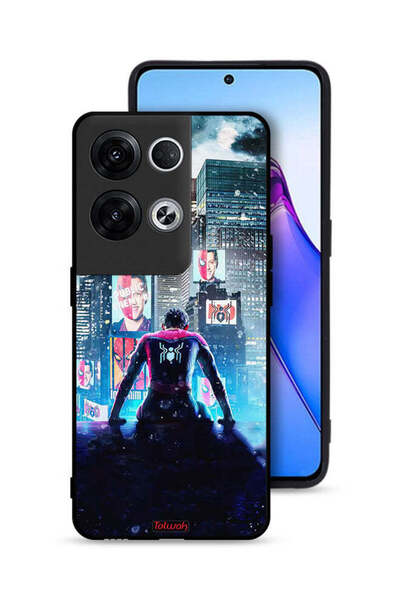 Tolwak Oppo Reno8 Pro Plus 5G Protective Case Cover Spider Man