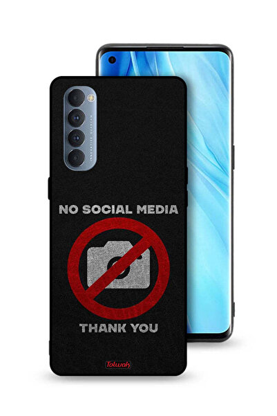Tolwak غطاء حماية لهاتف Oppo Reno4 Pro 4G لا يدعم وسائل التواصل الاجتماعي، شك...