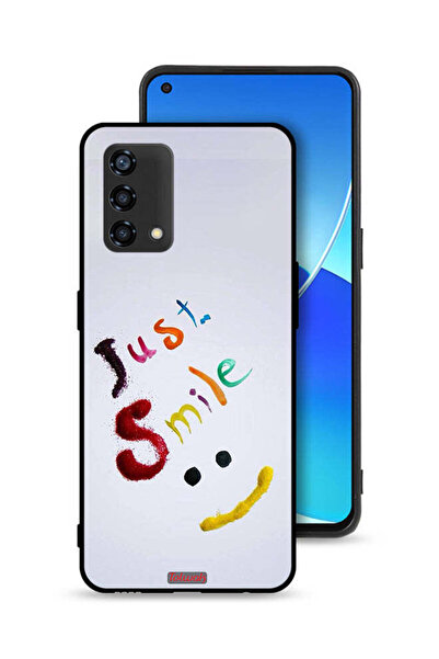 Tolwak غطاء حماية لهاتف Oppo A95 4G ​​- ابتسامة فقط