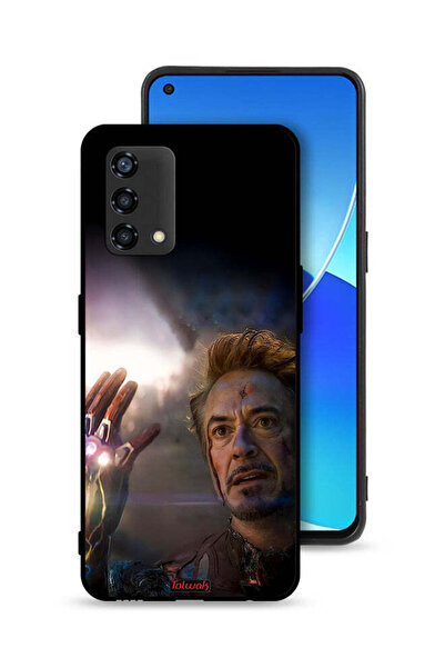 Tolwak غطاء حماية لهاتف Oppo Reno6 Lite - أنا الرجل الحديدي
