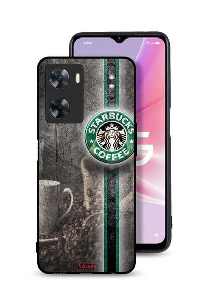 Tolwak غطاء حماية لهاتف Oppo A77s - فن القهوة