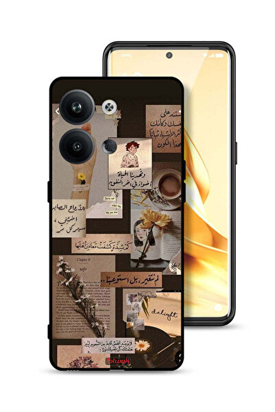 Tolwak غطاء حماية لهاتف Oppo Reno9 5G بعبارات عربية قديمة