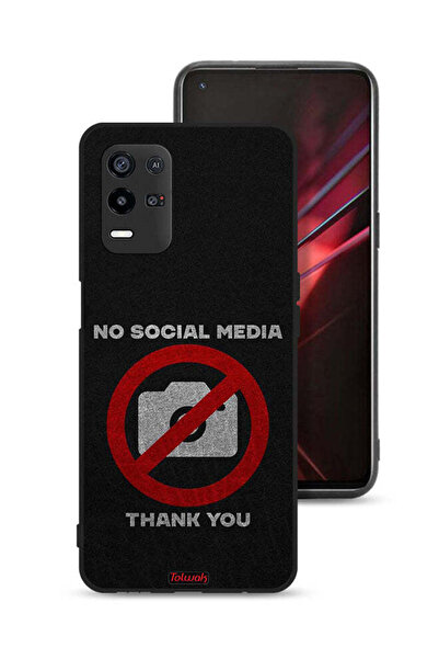 Tolwak غطاء حماية Oppo K9x لا يوجد وسائل تواصل اجتماعي شكرًا لك