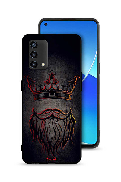 Tolwak غطاء حماية لهاتف Oppo Reno6 Lite - عمل فني ملكي