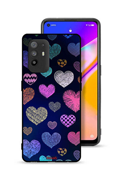 Tolwak غطاء حماية لهاتف Oppo F19 Pro Plus 5G بنقشة قلوب داجا