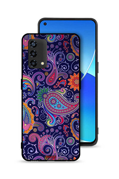 Tolwak غطاء حماية لهاتف Oppo Reno6 Lite بنمط فن الماندالا