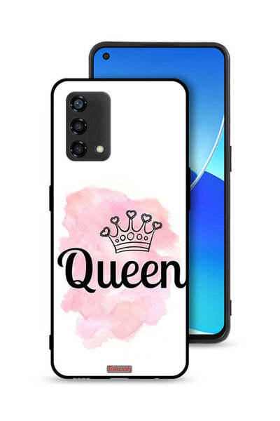 Tolwak غطاء حماية لهاتف Oppo Reno6 Lite - تصميم فني ملكي