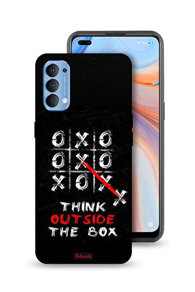 Tolwak غطاء حماية لهاتف Oppo Reno4 4G - فكر خارج الصندوق