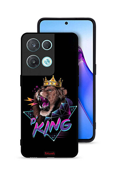 Tolwak غطاء حماية Oppo Reno8 Pro 5G برسومات الأسد الملك