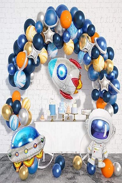 Baloane Vesele Outer Space Themed Balloon Arcade 108 Pieces ARC85