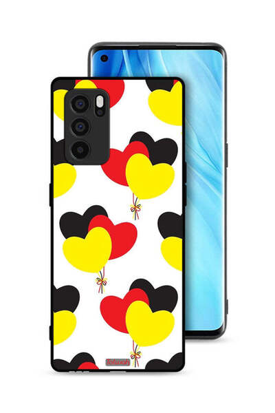 Tolwak غطاء حماية Oppo Reno6 Pro 5G بثلاثة قلوب