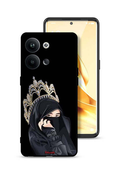 Tolwak غطاء حماية لهاتف Oppo Reno9 5G بتصميم Queen Girl
