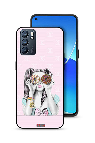 Tolwak غطاء حماية لهاتف Oppo Reno6 5G يحمل دوناتين