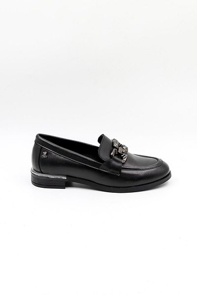 Venüs Women's Genuine Leather Daily Heeled Shoes Vn55212Y Black