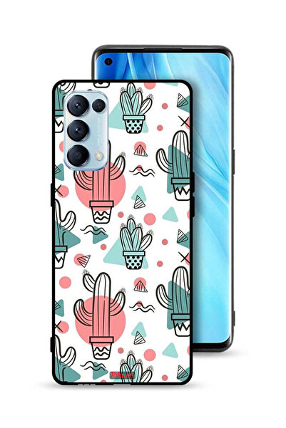 Tolwak غطاء حماية لهاتف Oppo Reno5 Pro 5G بلون الصبار