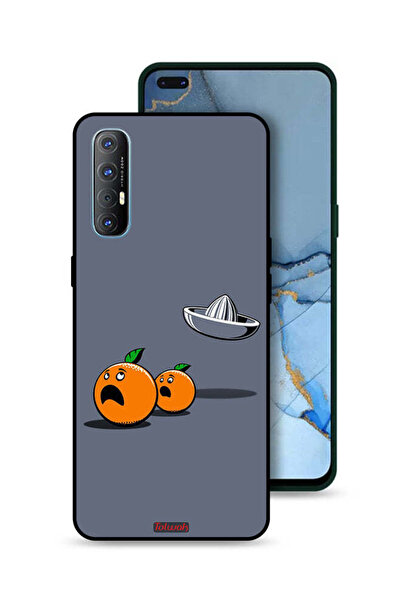 Tolwak غطاء حماية لهاتف Oppo Reno3 Pro 4G بتصميم فني رقمي بسيط وفكاهي