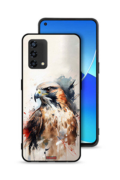 Tolwak غطاء حماية Oppo Reno6 Lite بتصميم نسر تجريدي
