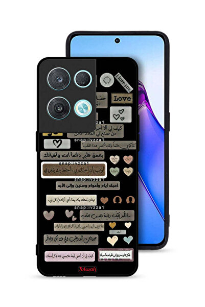 Tolwak غطاء حماية لهاتف Oppo Reno8 Pro 5G بعبارات عربية