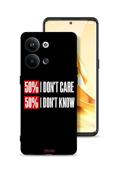 Tolwak غطاء حماية لهاتف Oppo Reno9 Pro 5G لا يهمني