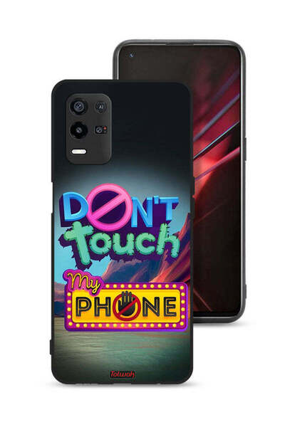 Tolwak Oppo K9x Protective Case Cover Do Not Touch My Phone