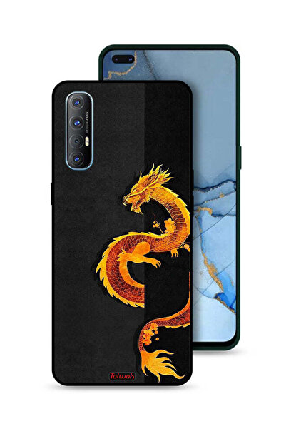 Tolwak Oppo Reno3 Pro 4G Protective Case Cover Dragon Art