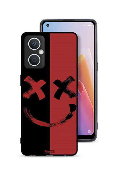 Tolwak غطاء حماية لهاتف Oppo A96 5G (الصين) بنمط فن الخطمي