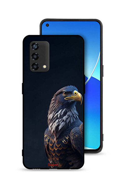 Tolwak غطاء حماية لهاتف Oppo Reno6 Lite بتصميم Eagle HD