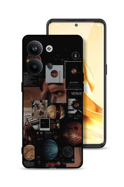 Tolwak غطاء حماية لهاتف Oppo Reno9 5G بتصميم فينوس آرت