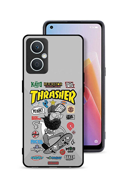Tolwak غطاء حماية لهاتف Oppo A96 5G (الصين) ملصق Thrasher