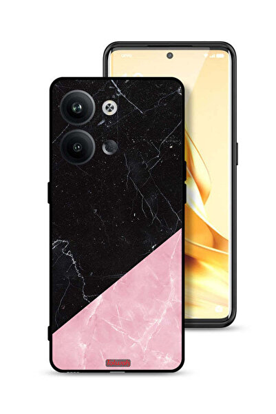 Tolwak غطاء حماية لهاتف Oppo Reno9 5G بنمط رخامي