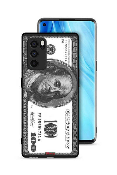 Tolwak غطاء حماية لهاتف Oppo Reno6 Pro 5G بنقشة الدولار
