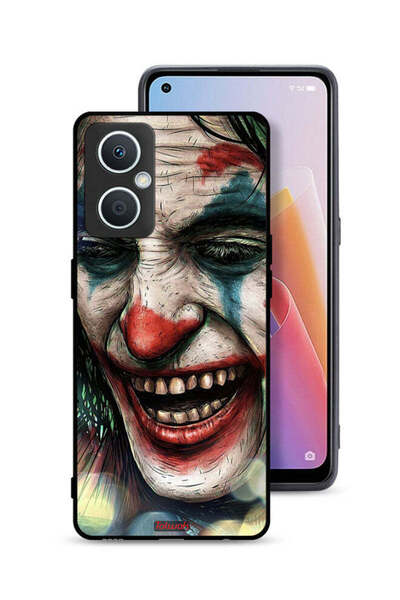 Tolwak جراب حماية Oppo A96 5G (الصين) بتصميم وجه الجوكر الضاحك
