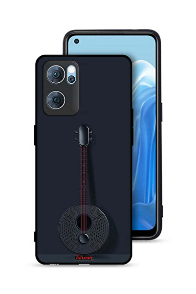 Tolwak غطاء حماية لهاتف Oppo Reno7 5G بتصميم جيتار