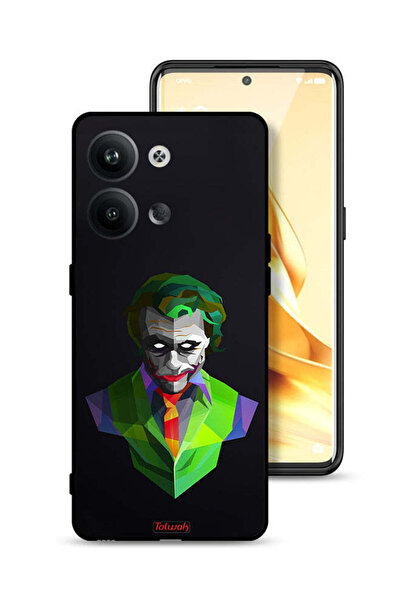 Tolwak غطاء حماية Oppo Reno9 Pro 5G بتصميم فن تجريدي للجوكر