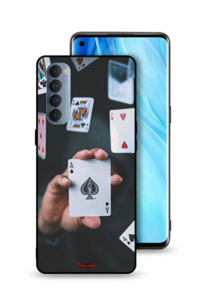 Tolwak غطاء حماية لهاتف Oppo Reno4 Pro 4G - بطاقات