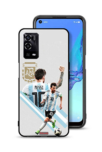 Tolwak غطاء حماية لهاتف Oppo A55 4G برسومات ليو ميسي