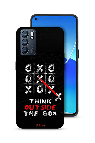 Tolwak غطاء حماية لهاتف Oppo Reno6 5G - فكر خارج الصندوق