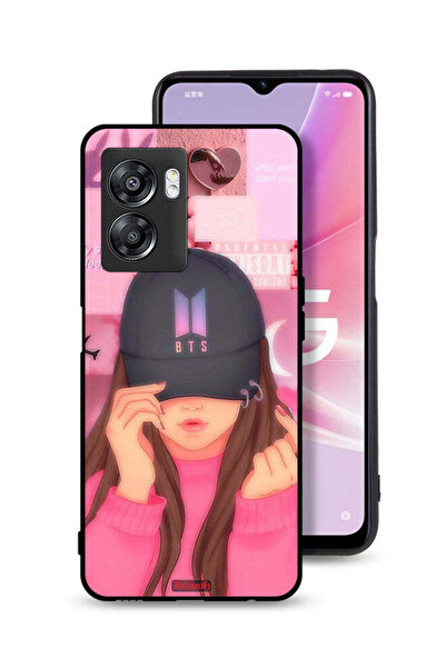 Tolwak غطاء حماية لهاتف Oppo A57 5G بطبعة فتاة صغيرة