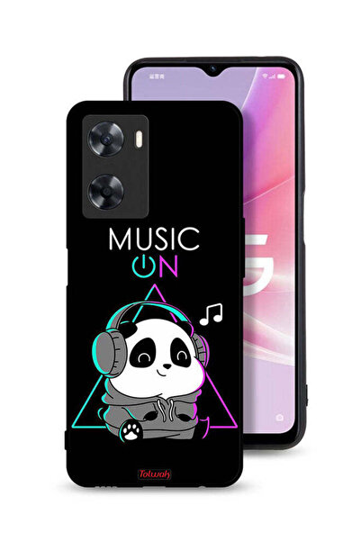 Tolwak غطاء حماية Oppo A77s موسيقى على الباندا