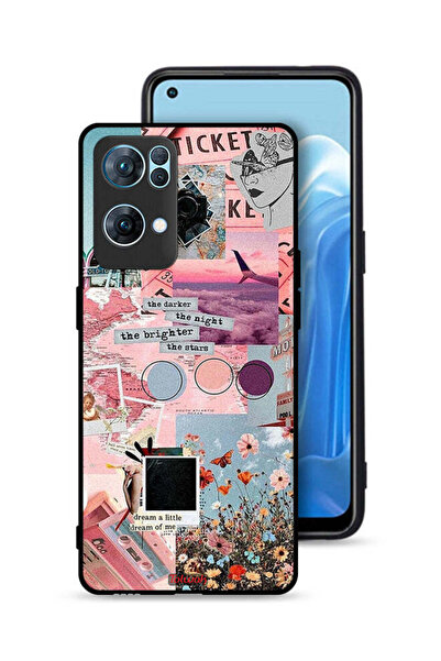 Tolwak غطاء حماية لهاتف Oppo Reno7 Pro 5G كلما أظلم الليل، كلما زادت النجوم س...
