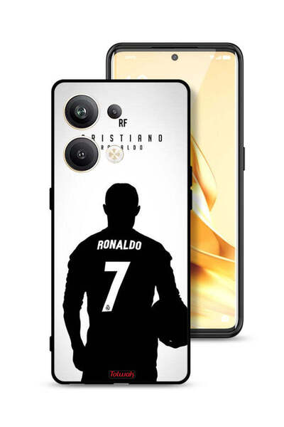 Tolwak غطاء حماية لهاتف Oppo Reno9 Pro Plus 5G قناع كريستيانو رونالدو