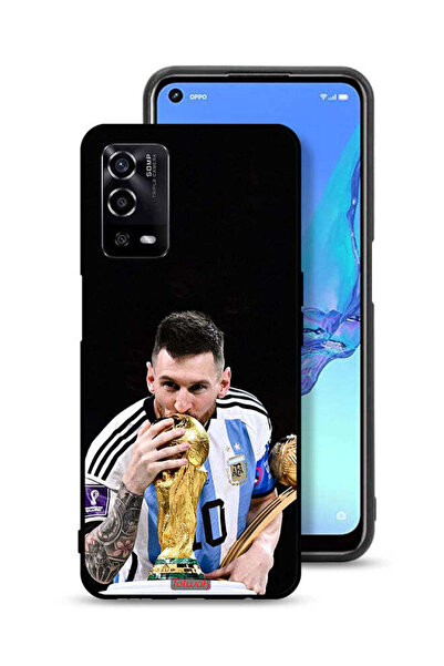 Tolwak غطاء حماية لهاتف Oppo A55 4G بتصميم ميسي