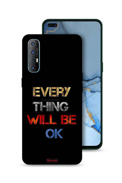 Tolwak غطاء حماية لهاتف Oppo Reno3 Pro 4G كل شيء سيكون على ما يرام