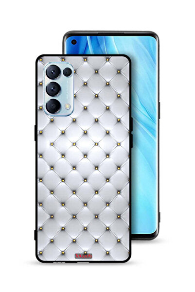 Tolwak غطاء حماية لهاتف Oppo Reno5 Pro 5G مطبوع عليه دبابيس على القماش