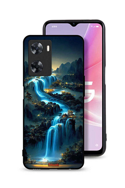 Tolwak غطاء حماية لهاتف Oppo A57s بتصميم شلال