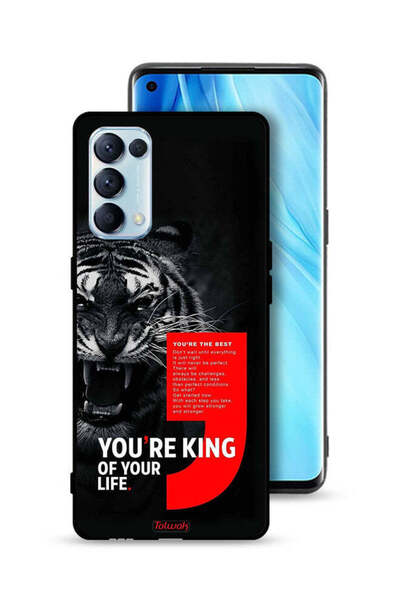 Tolwak غطاء حماية لهاتف Oppo Reno5 Pro 5G أنت ملك حياتك