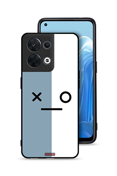 Tolwak غطاء حماية لهاتف Oppo Reno8 5G بأيقونات الوجه