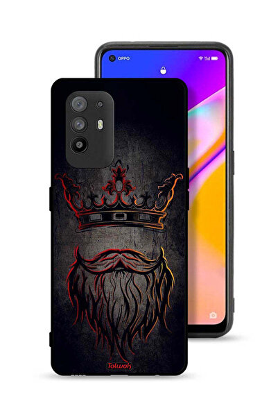 Tolwak غطاء حماية لهاتف Oppo F19 Pro Plus 5G بتصميم King Artwork